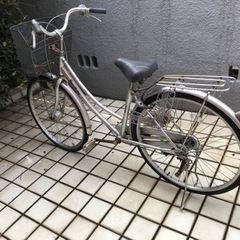 シルバー自転車