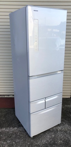 【送料・設置無料 地域限定】東芝 2014年製  5ドア 426L 冷蔵317L冷凍109L  GR-G43G(SS) R5-0039