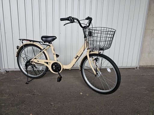 【売約済み】【お買い上げありがとうございました】自転車　24インチ　leg Conscious　ライト　LEDオート　ek-ged