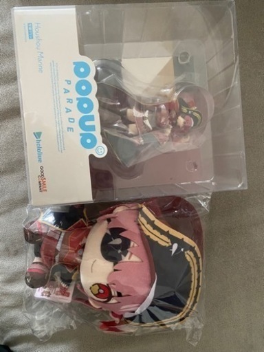 〈未開封〉ホロライブ 宝鐘マリン フィギュア＆ぬいぐるみセット