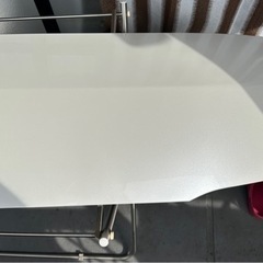 ハイエース純正ボンネット　070 パールホワイト