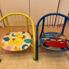 子供椅子　キッズチェア　2つ　無料