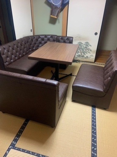 店舗　飲食店　BOXセット　テーブル　スナップ　カフェ　BAR   イス　業務用　まとめ　北九州