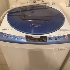11/14-20限定【中古美品】Panasonic洗濯機8kg