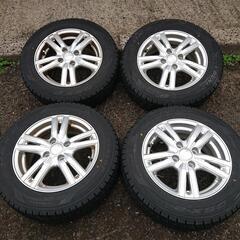 取引中】スタッドレス14インチ 四本セット ダンロップ ホイル  