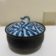 たこ唐草　蓋つき　小鉢　お茶受け