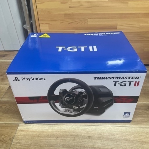 Thrustmaster PS5 PS4 スラストマスター T-GT II ステアリングコントローラー ペダルセット PlayStation5/PlayStation4 グランツーリスモ 正式ライセンス リアルタイムフォースフィードバック ブラシレス40Wモーター 磁気テクノロジー 着脱式ステアリングホイール