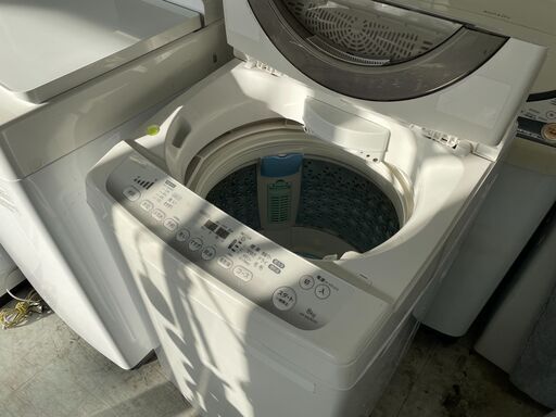 洗濯機の分解クリーニング行っています！配送設置込み　東芝8.0K洗濯機　DDインバーター　2016年製　分解クリーニング済み！！