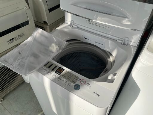 洗濯機の分解クリーニング行っています！配送設置込み　ハイセンス4.5K洗濯機　2022年製　分解クリーニング済み！！