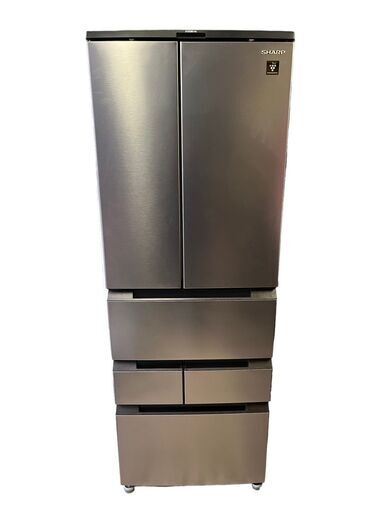 SHARP シャープ ノンフロン冷凍冷蔵庫 SJ-MF46J-H 2022年製 457L 動作確認済 美品 直接引取大歓迎‼ 地域限定有料配送サービスあり‼