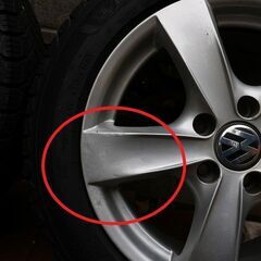 手渡し希望　ミシュランスタッドレスタイヤ X-ICE SNOW 205/55R16、アルミホイール16X7Jの4本セットとタイヤラック