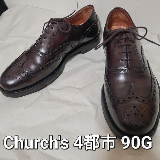 超美品 4都市 Church's  Shanon同型 旧チャーチ 90G