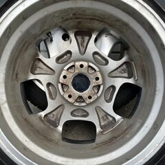 20249【札幌】クラブリネア　17×8J　9J　114.3　235/45R17　255/40R17スタッドレス溝ありません！　セルシオなど