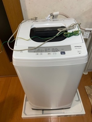 日立全自動電気洗濯機　NW-50E形　2020年製　取引確定しました