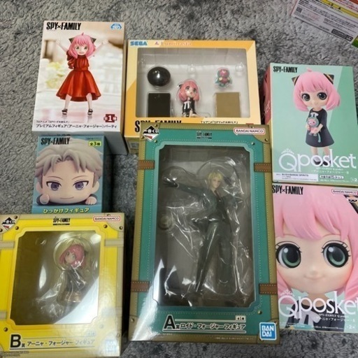 SPY×FAMILY フィギュアセット　一番くじ　プライズ