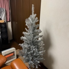 クリスマスツリー　美品　150㎝　シルバー
