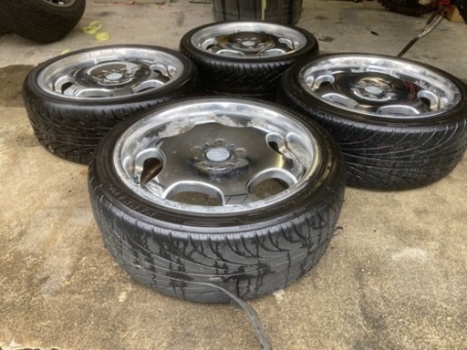 レイズ アーサーエクスチェンジ ディッシュ メッキ ホイール