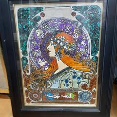 ミュシャ ゾディアック ステンドグラス
