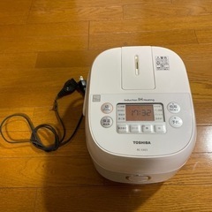 【値下げ可】炊飯器(3合)　TOSHIBA RC-5XE5 20...