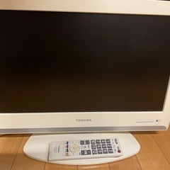 東芝　REGZA   19インチ　ホワイトカラー　2009年製