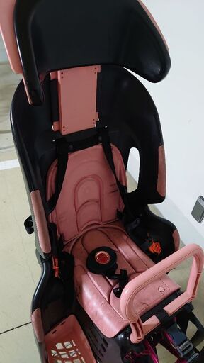 電動自転車 パナソニック 子乗せ 三人乗り ピンク