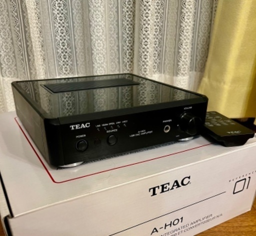 TEAC アンプ★ TEAC A-H01 ブラック