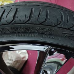 225/35ZR20 Weds ZEA - Verenti Radar  4本 7分山