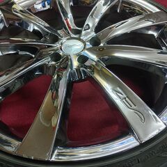 225/35ZR20 Weds ZEA - Verenti Radar  4本 7分山