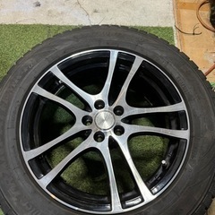 阿部商会 LA STRADA 社外ホイール 17インチ 4本 スタッドレスタイヤ付き