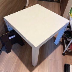 【IKEA】テーブル　ラック白