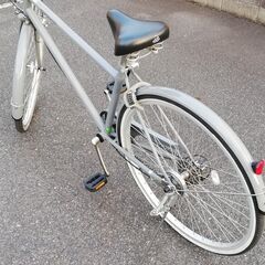 ☆美品 定価の半額以下 シティサイクル 27インチ ライトグレー