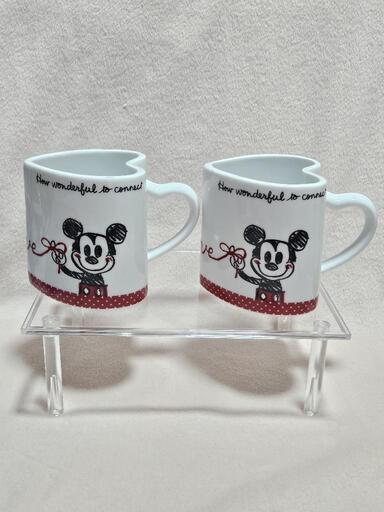 Disney ディズニー ミッキーマウス ミニーマウス マグカップ セット