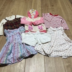 ホットビスケッツ＆babyGAP女の子用服6点セット