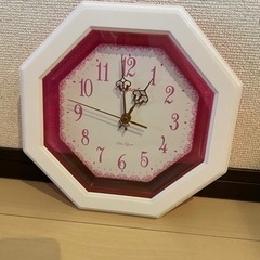 可愛いピンクの時計❣️