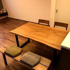 世界に一つの高級ダイニングテーブル★25万円→7円台★訳アリ品