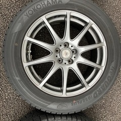スタッドレスタイヤホイール4本セット　225/55R17 ナット付