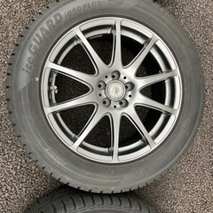 スタッドレスタイヤホイール4本セット　225/55R17 ナット付