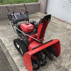 ホンダ 小型除雪機 HS870（手動シューター）札幌近郊配送無料サービス♪