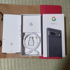 値下げしました】Google Pixel7a 128GB Color:Chacoal チャコールの 