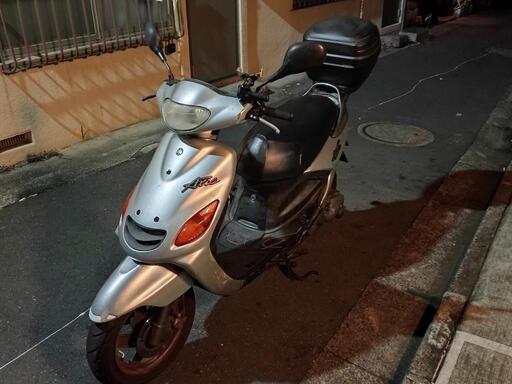 グランドアクシス100　125cc　自賠責付き　乗って帰れます　東京都から