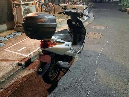 グランドアクシス100 125cc 自賠責付き 乗って帰れます 東京都から