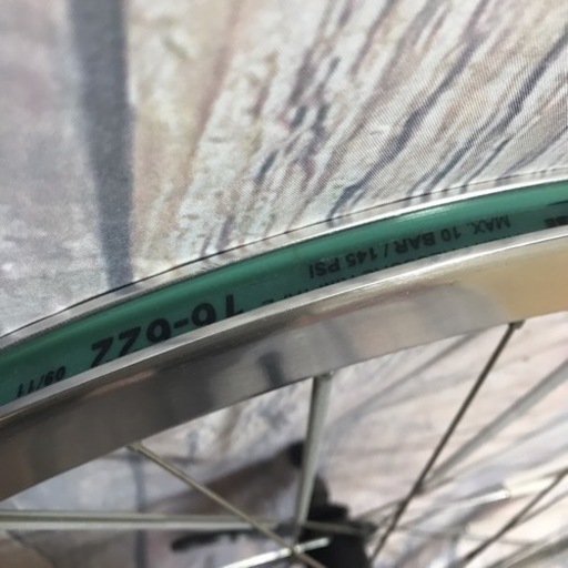 ピストバイク用 コースターブレーキ付き ホイール 16T シルバー