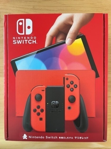 新品未使用 未開封 Nintendo Switch 有機EL 本体 マリオレッド