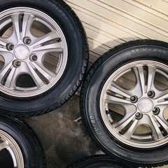 冬タイヤ 165/65R13 軽自動車用アルミ付きスタッドレス4本組