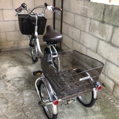 電動アシスト三輪自転車パナソニック