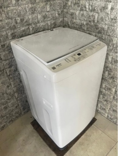 大人気新品 製造年2022年  AQUA洗濯機7.0㎏　エディオン購入品 洗濯機