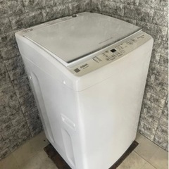 製造年2022年  AQUA洗濯機7.0㎏　エディオン購入品