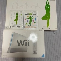 Wii.WiiFit.WiiFitPlusのセット