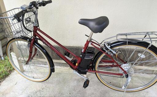 新品同様 電動アシスト自転車 26インチ 6段変速①