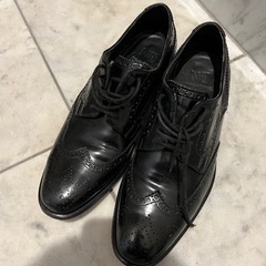 ビジネス　本革　革靴　イタリア産　25.5cm